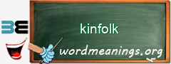 WordMeaning blackboard for kinfolk